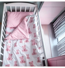 гр Змінний комплект постільної білизни 29312 (1) тканина РАНФОРС, розмір 120*60 см "Bimbo"