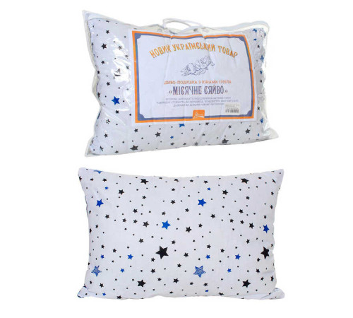 гр Подушка "Місячне сяйво Люкс" 50 * 70см 2010062 (1) бавовна набивна, "Homefort"