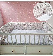 гр Бортик у ліжко "Єдиноріг" 51071 (1) стьобані на три сторони, тканина СИТЕЦЬ, розмір 120*30 см "Bimbo"