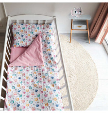 гр Змінний комплект постільної білизни "Котеня" 22043 (1) тканина ФЛАНЕЛЬ, розмір 120*60 см "Bimbo"