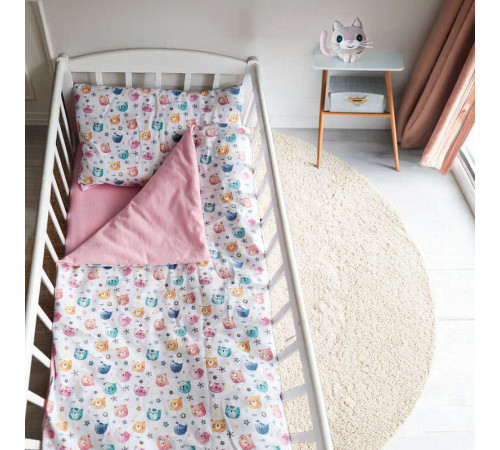 гр Змінний комплект постільної білизни "Котеня" 22043 (1) тканина ФЛАНЕЛЬ, розмір 120*60 см "Bimbo" – в наличии! Купите сейчас у KAZKOVA