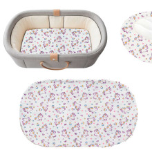 гр Простирадло на резинці для дитячого візочка 38203 (1) тканина СИТЕЦЬ, розмір 80*45 см "Bimbo"