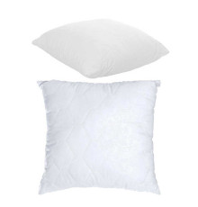 гр Подушка "Сімейна" 3010010 стьоб мікрофібра, силіконізоване волокно, 60*60 см., біла (1) "Homefort"