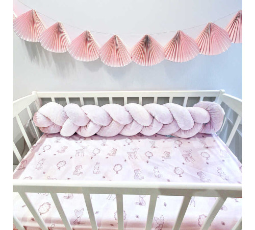 гр Бортик у ліжко "Косичка" 53394 (1) тканина ПЛЮШ Minky, наповнювач СИНТЕПУХ, розмір 120*18 см "Bimbo" – в наличии! Купите сейчас у KAZKOVA гр Бортик у ліжко "Косичка" 53394 (1) тканина ПЛЮШ Minky, наповнювач СИНТЕПУХ, розмір 120*18 см "Bimbo" – в наличии! Купите сейчас у KAZKOVA