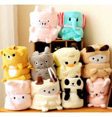 Плед M 18276 (120) розмір: 90х95 см, в пакеті, ВИДАЄТЬСЯ ТІЛЬКИ МІКС ВИДІВ