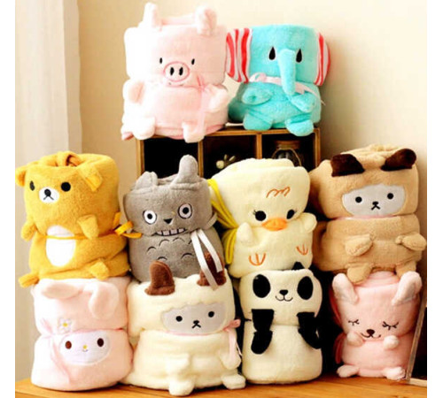 Плед M 18276 (120) розмір: 90х95 см, в пакеті, ВИДАЄТЬСЯ ТІЛЬКИ МІКС ВИДІВ – в наличии! Купите сейчас у KAZKOVA