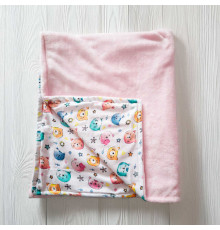 гр Плед для немовлят "Ведмедики" 22378 (1) тканина ФЛАНЕЛЬ premium, ВЕЛСОФТ, розмір 100*80 см, "Bimbo", в пакеті