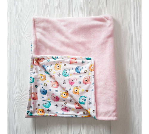 гр Плед для немовлят "Ведмедики" 22378 (1) тканина ФЛАНЕЛЬ premium, ВЕЛСОФТ, розмір 100*80 см, "Bimbo", в пакеті – в наличии! Купите сейчас у KAZKOVA