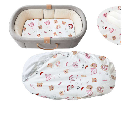 гр Простирадло на резинці АКВА-СТОП для дитячого візочка 22075 (1) тканина мембранна МАХРА, ФЛАНЕЛЬ, розмір 80*45 см "Bimbo" – в наличии! Купите сейчас у KAZKOVA