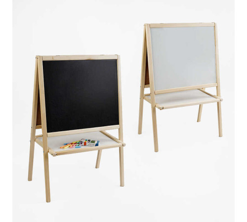 гр Мольберт маленький - двосторонній 456 (1) розмір 54*81 см, в пакеті