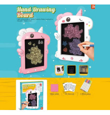 Планшет для малювання 1688 C (72/2) 2 кольори, підсвічування, 15 карток з малюнками та завданнями, маркери, в коробці