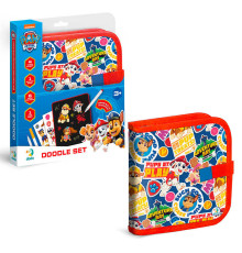 гр Дорожній набір для малювання "Paw Patrol" 200518 (30) "DoDo", 6 маркерів "пиши-витирай"