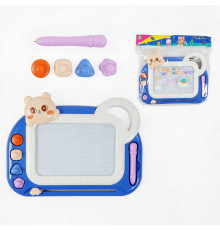 Дошка для малювання C 58358 (72) магнітна, 4 штампи, в пакеті