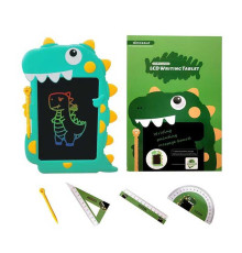 Дошка для малювання 2688 - KC2 (50) LED-планшет, дві ручки, три лінійки, в коробці