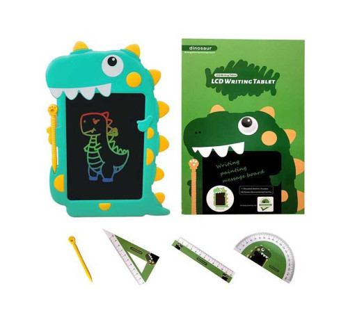 Дошка для малювання 2688 - KC2 (50) LED-планшет, дві ручки, три лінійки, в коробці