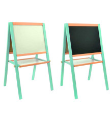 гр Мольберт 50*40 см. салатово-помаранчевий (1) "Ігруша"