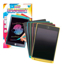 Планшет для малювання 16430 (100) "WToys", кольоровий LCD екран, 10 дюймів, розмір 17х26 см, стилус, в коробці, ВИДАЄТЬСЯ ТІЛЬКИ МІКС ВИДІВ