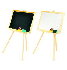 гр Мольберт магнітний "Мася" 030 + НОГИ (10) / Дошка ш40 * в55см, Підставка ш55 * в110см / матеріал / сосна.