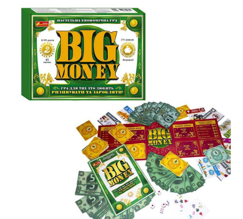 гр Настільна економічна гра "Big Money" 12120143У (14) "Ранок"