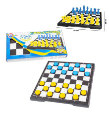 гр Набір настільних ігор Технок 9055 (5) "Technok Toys", шахмати, шахи, в коробці