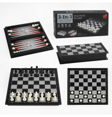 Шахи 20160 (96) 3в1, шашки, нарди, магнітна дошка, в коробці