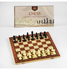 Шахи C 61558 (72) дерев'яна магнітна дошка 29 см, в коробці