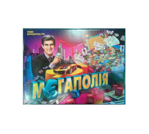 гр Настільна гра велика "Мегаполія" DTG6U (10) укр "Danko Toys"