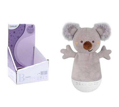 Нелягайко FM 999-4 (72) "Коала", нічник, підсвічування, звуки, колискові, в коробці