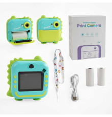 Фотоапарат-принтер C 68253 (40) type-C, роз’єм для SD карти, фото, відео, гри, 3 рулони термопаперу, в коробці