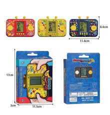 Тетрис XM 0110 C (192) класичні ігри, 2 режими роботи: зі звуком та без, кілька рівнів складності, в коробці, ВИДАЄТЬСЯ ТІЛЬКИ МІКС ВИДІВ