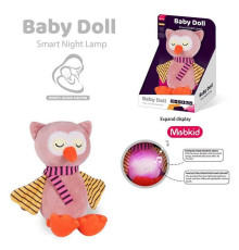 Нічник MBQ 665-2 (36) вбудований акумулятор, USB Type-C кабель, підсвічування, мелодії, нічник, таймер вимкнення, регулювання гучності, в коробці