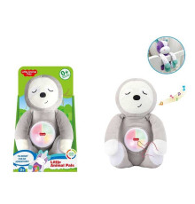 Нічник 1946-1 (24) “Лінивець”, підсвічування, мелодії, на батарейках, знімний музичний блок, в коробці