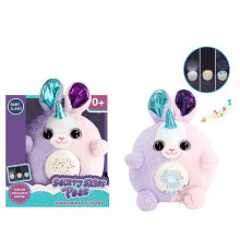 Нічник 1973-2 (24) “Кролик”, звуки, мелодії, серцебиття, підсвічування, проєктор, 3 змінні диски для проєктора, в коробці