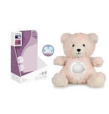 Нічник FM 666-62 (24) “Ведмедик”, вбудований акумулятор, Type-C, сенсор плачу, проєктор, звуки, мелодія, підсвічування, в коробці