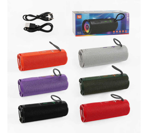 Колонка С 74903 (40) Bluetooth, Type-C, USB та AUX роз’єм, AUX кабель, слот для TF-картки, вбудований акулятор, підсвічування, в коробці, ВИДАЄТЬСЯ ТІЛЬКИ МІКС ВИДІВ – в наличии! Купите сейчас у KAZKOVA