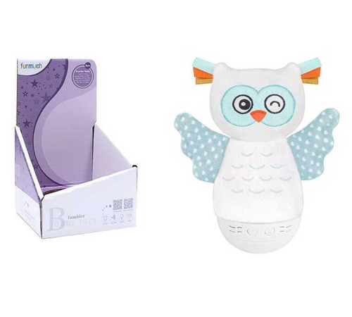 Нелягайко FM 999-7 (72) "Совенятко", нічник, підсвічування, звуки, колискові, в коробці