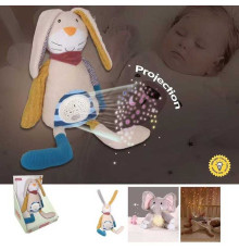 Нічник 033-33 (18) підсвічування, шум моря, серцебиття, мелодії, проєкція зоряного неба, регуляція світла і звуку, в коробці