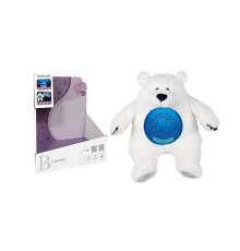 Нічник FM 666-51 (12) “Ведмедик”, звуки, музика, проєктор, підсвічування, регулювання гучності, на батарейках, знімний музичний блок, в коробці