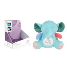 Нічник FM 01-8 (24) "Слоненя", проєктор зоряного неба, колискові, звуки, в коробці