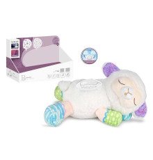 Нічник FM 666-67 (24) “Овечка”, вбудований акумулятор, Type-C, сенсор плачу, проєктор, звуки, мелодія, підсвічування, в коробці