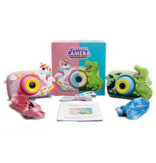 Фотоапарат XL 900 2 види (100) ШТРИХ=68585 відео, фото, ігри, прослуховування музики, підтримує microSD, кабель для заряджання, у коробці