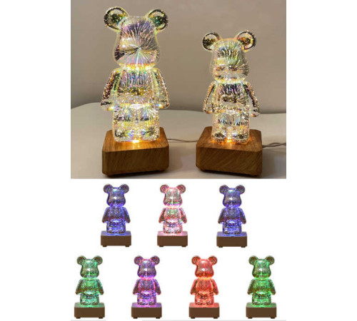 Нічник C 67113 (20) висота 23 см, від мережі, проєкція, в коробці