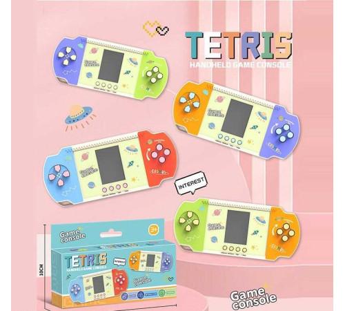 Тетрис 6655-1 A (240/2) регулювання гучності, класичні ігри, звук, на батарейках, рівні складності, в коробці, ВИДАЄТЬСЯ ТІЛЬКИ МІКС ВИДІВ