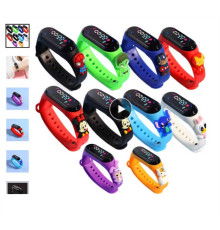 Годинник C 73298 (1000) герой, електронний, налаштування дати й часу, кольоровий дисплей, регульований ремінець, в пакеті, ВИДАЄТЬСЯ ТІЛЬКИ МІКС ВИДІВ