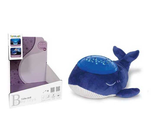 Нічник FM 666-53 (24) проєктор, мелодії, звуки природи, регульована гучність, в коробці