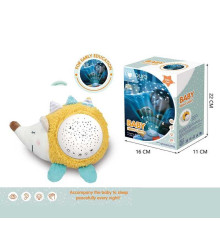 Нічник DF 002 (24/2) підсвічування, мелодії, звуки, проєкція зоряного неба, 2 рема гучності, викрутка, в коробці