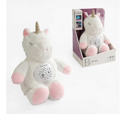 Нічник FM 666-23 (24) "Єдиноріг", з проєктором, колискові мелодії, звуки, в коробці