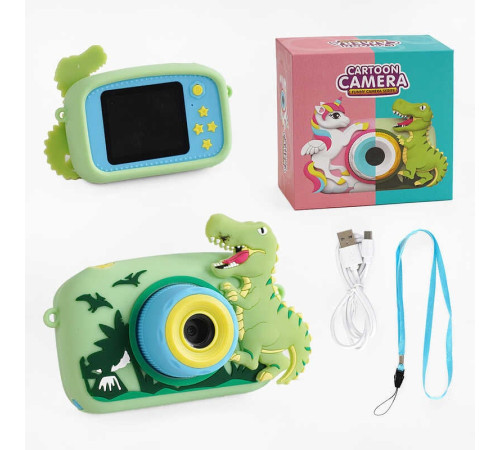 Фотоапарат XL 900 K-G 1 (100) HD камера, інструкція, дріт для підзарядки, звук, фото, відео, 3 гри, роз’єм для SD карти, ремінець, в коробці