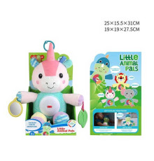 Нічник 1954-2 (24) “Єдиноріг”, підсвічування, мелодії, дзеркальце, прорізувач, в коробці