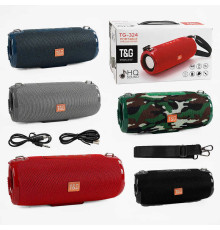 Колонка C 67912 / TG 324 (24) bluetooth, підсвічування, від акумулятора, micro USB, TF-картка, usb-слот, AUX-дріт, в коробці, ВИДАЄТЬСЯ ТІЛЬКИ МІКС ВИДІВ